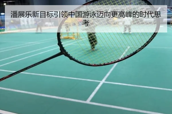 潘展乐新目标引领中国游泳迈向更高峰的时代思考