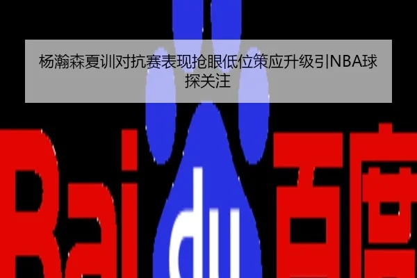 杨瀚森夏训对抗赛表现抢眼低位策应升级引NBA球探关注